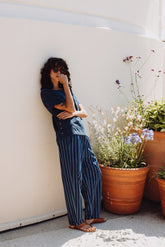 EMBROIDERED COTTON BLOUSE