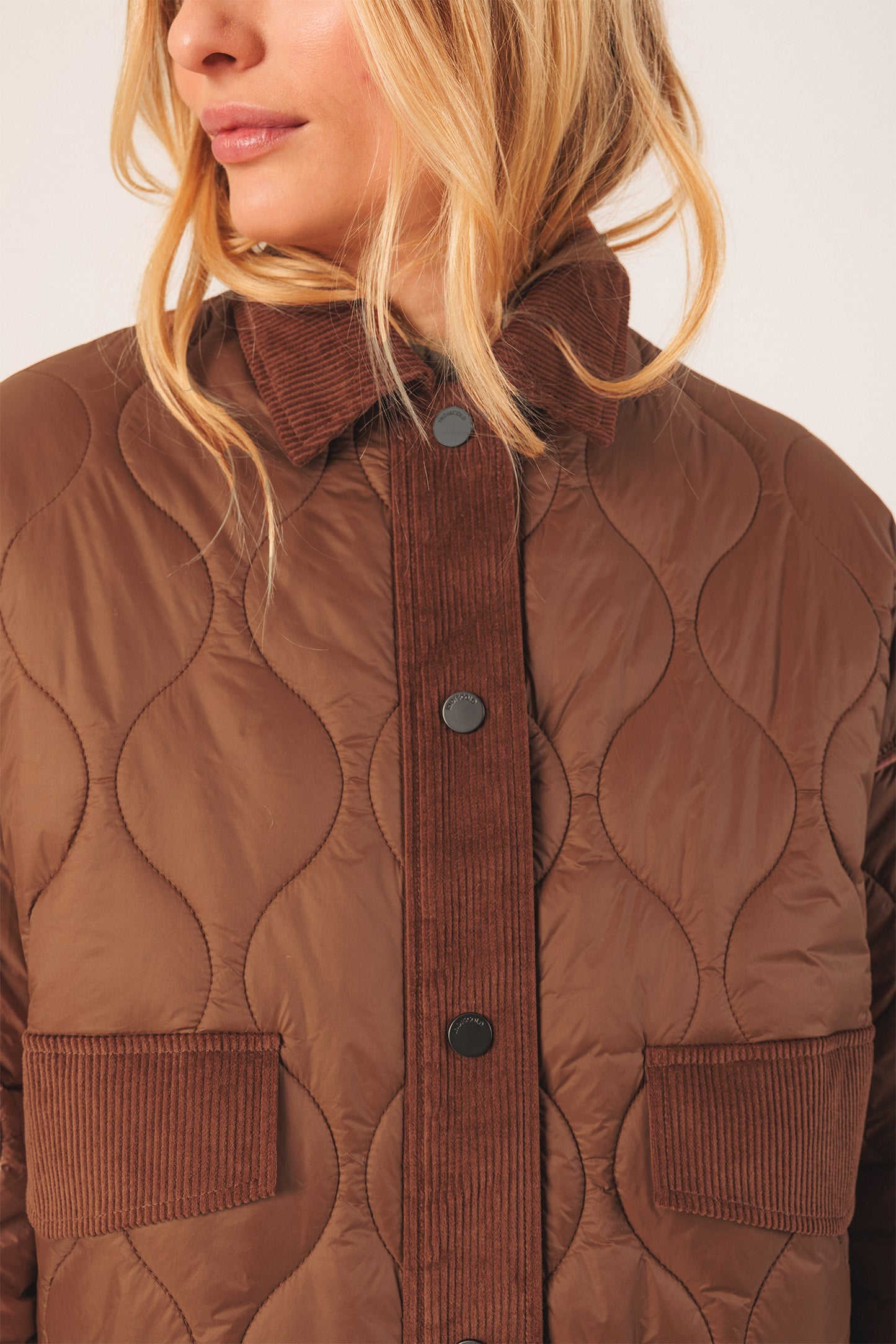 RETRO QUILTED BIKER JACKET