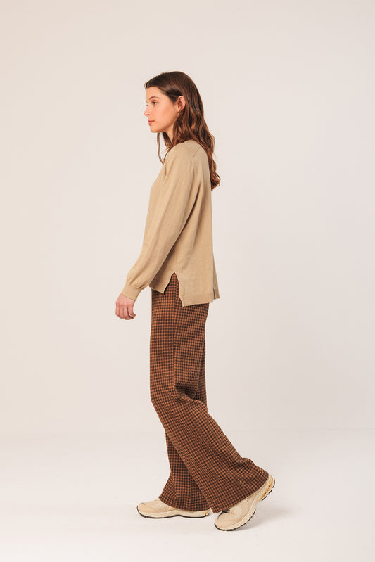 BASIC COTTON SWEATER