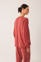 BASIC COTTON SWEATER