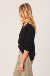 BASIC COTTON SWEATER