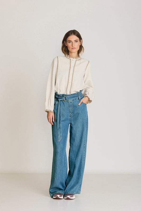 DENIM LYOCELL PANTS 2