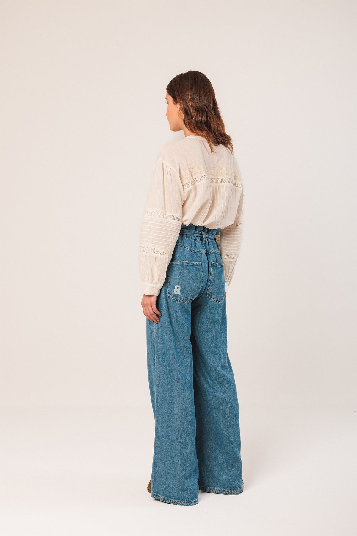 DENIM LYOCELL PANTS