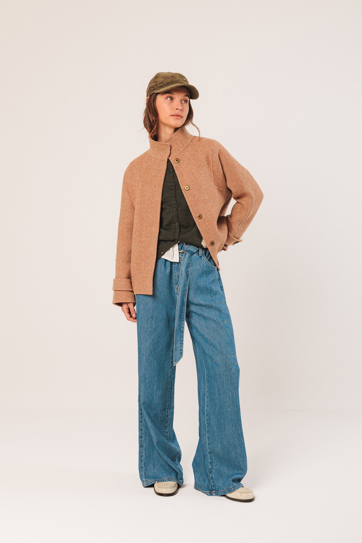 DENIM LYOCELL PANTS