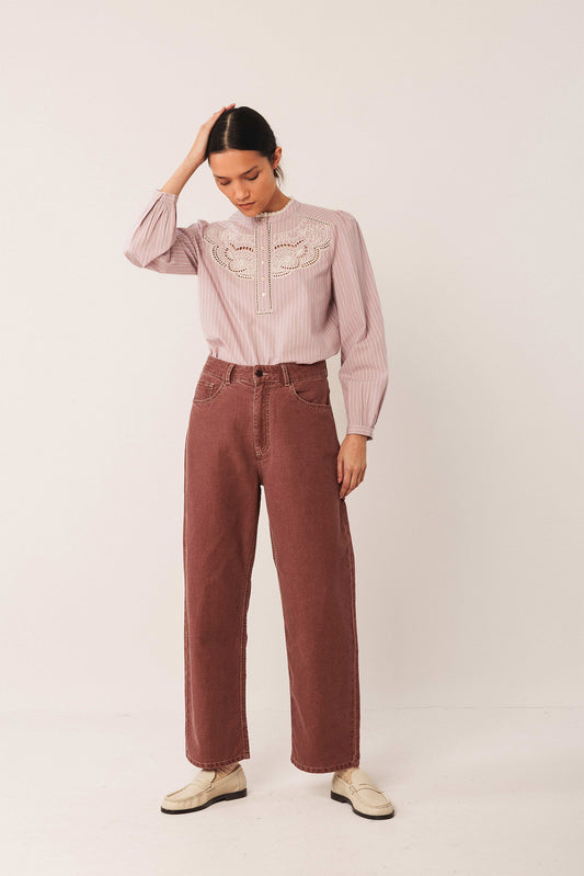[CL] WASHED TWILL PANTS