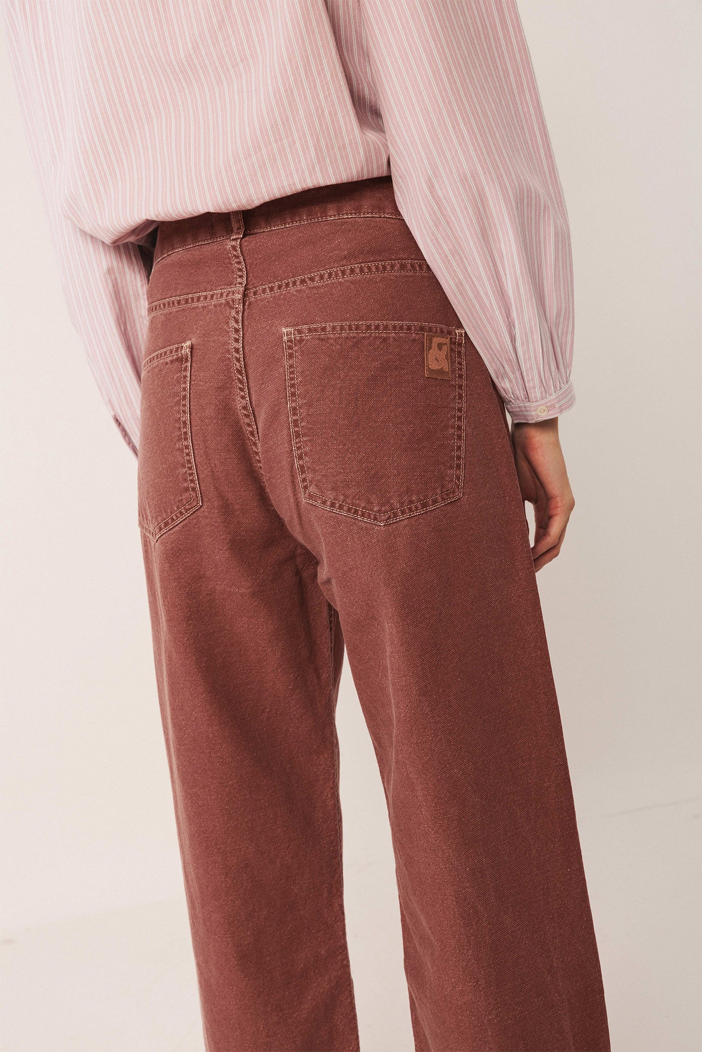 [CL] WASHED TWILL PANTS