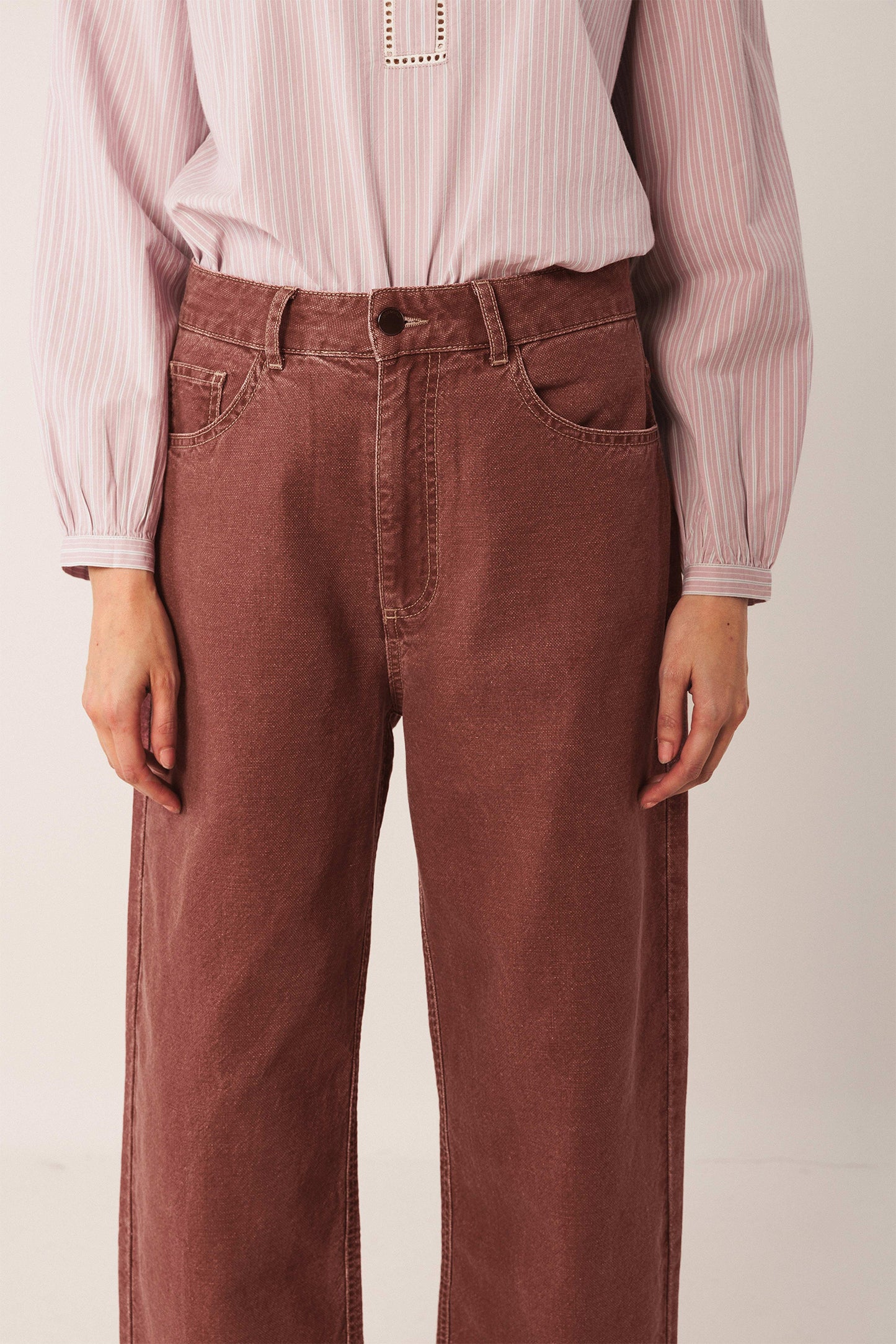 [CL] WASHED TWILL PANTS