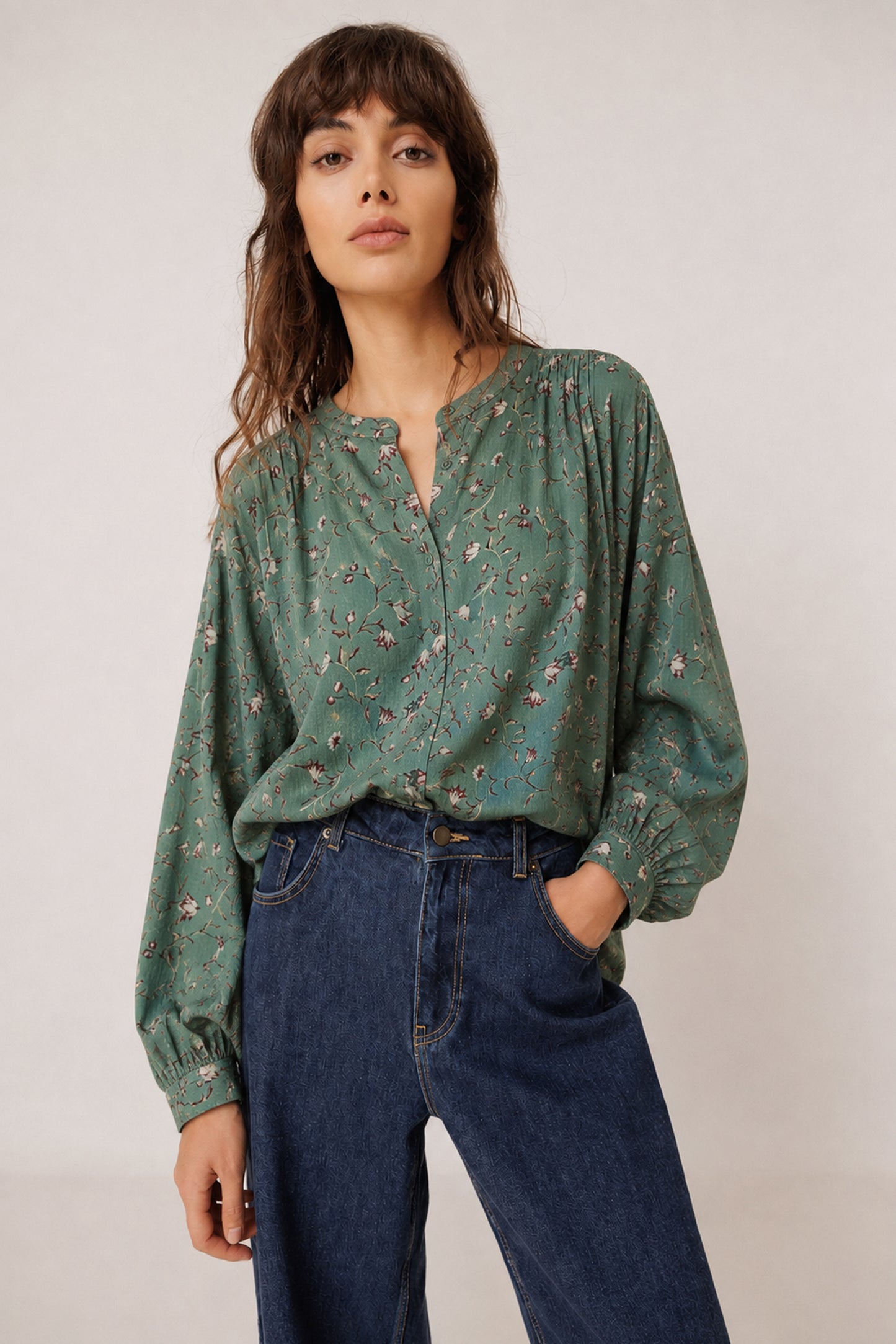 FLORAL PRINT SHIRT