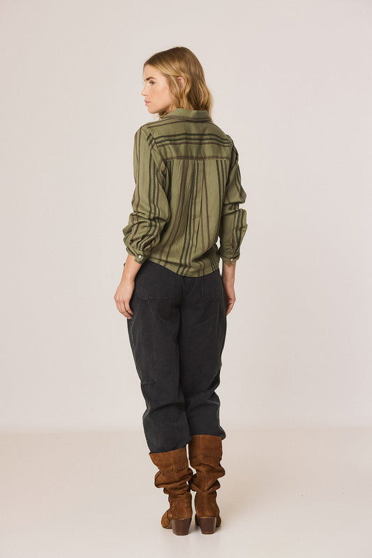 STRIPED OVERSHIRT 2