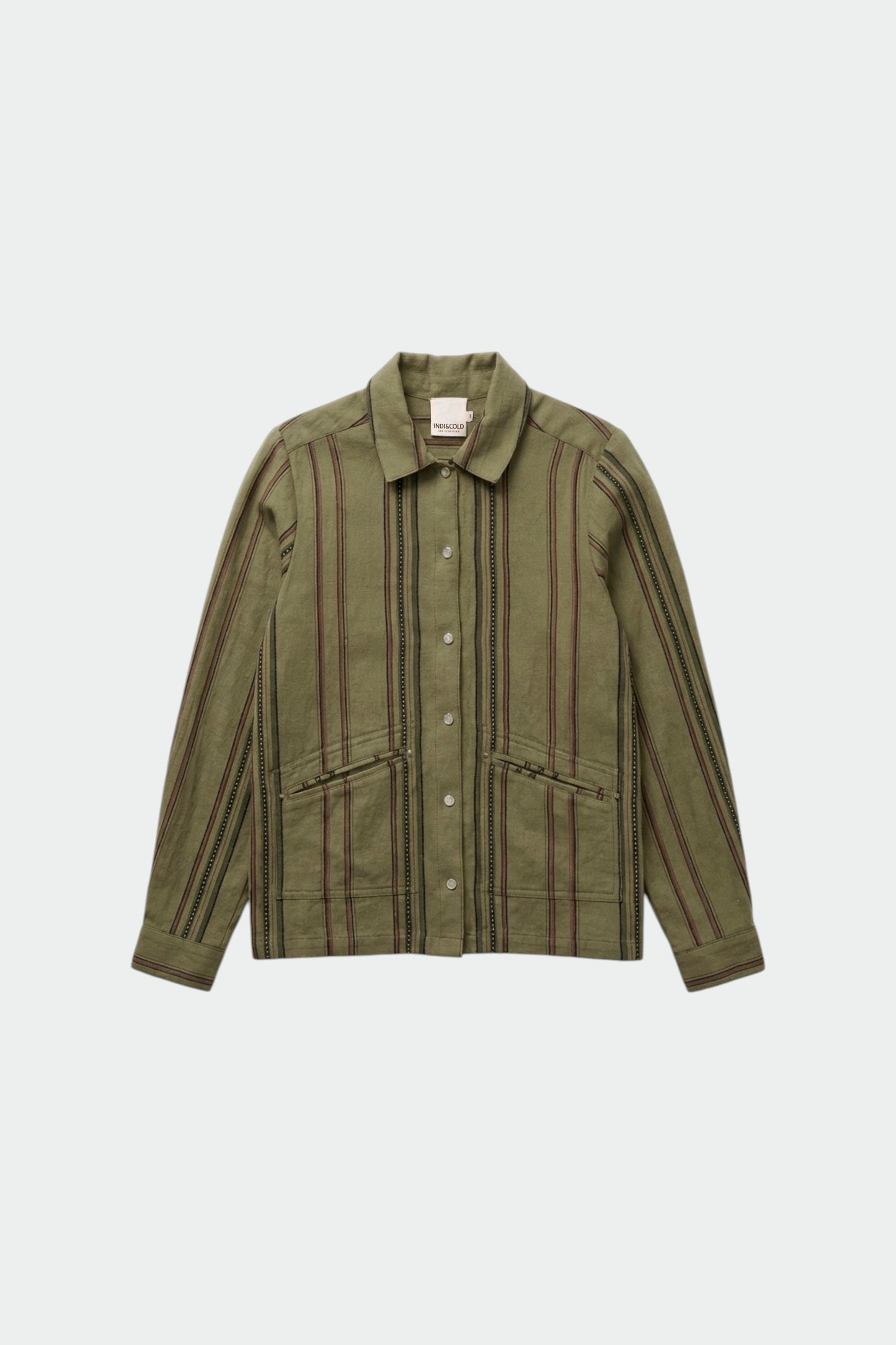 STRIPED OVERSHIRT