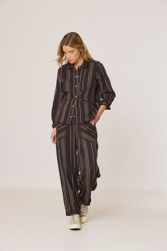 STRIPED OVERSHIRT 1