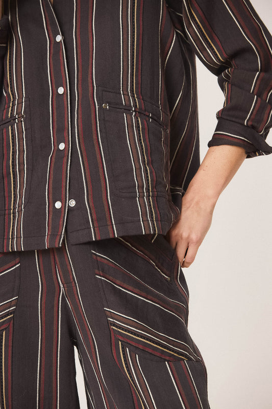 STRIPED OVERSHIRT 3