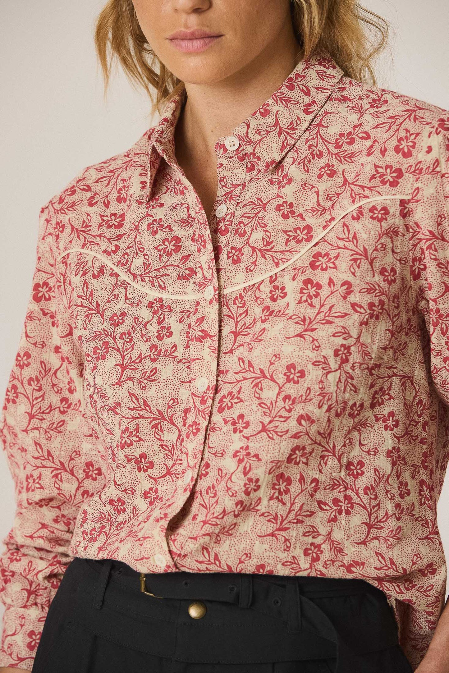 WESTERN FLOWER SHIRT