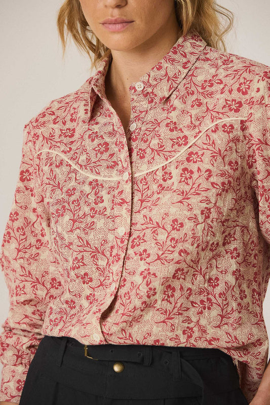 WESTERN FLOWER SHIRT 3