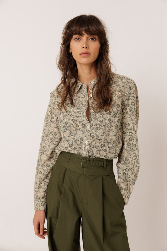 WESTERN FLOWER SHIRT 1