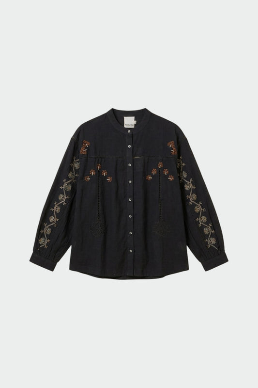 VOLUMINOUS EMBROIDERED SHIRT 5