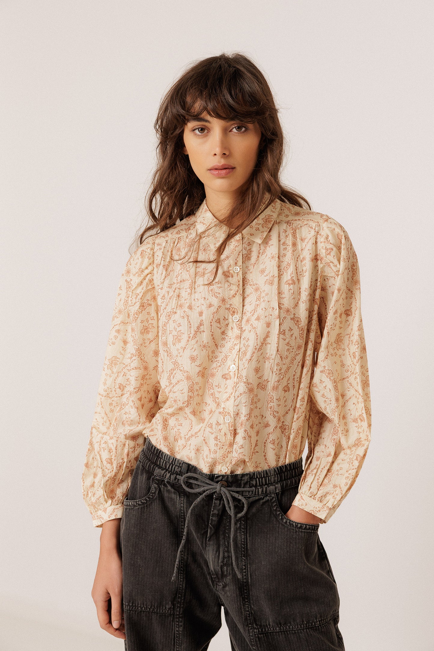 VINTAGE-PRINT SHIRT