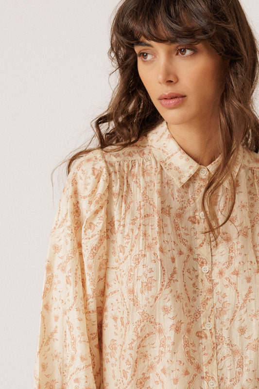 VINTAGE-PRINT SHIRT 2