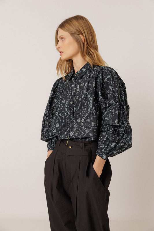 VINTAGE-PRINT SHIRT 2