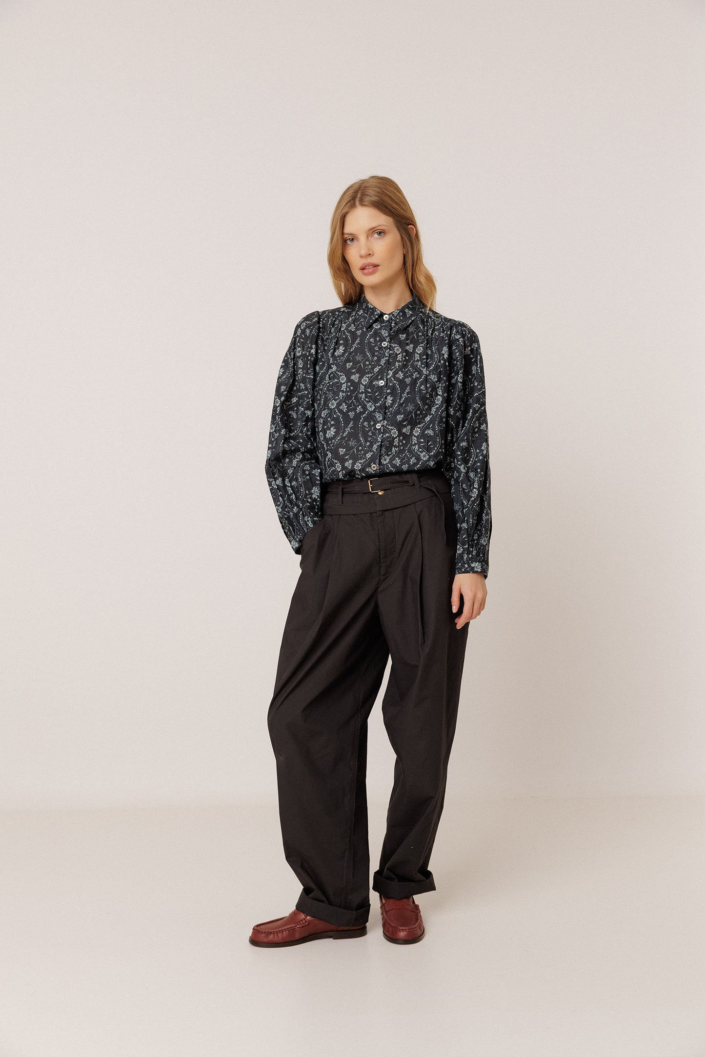 VINTAGE-PRINT SHIRT