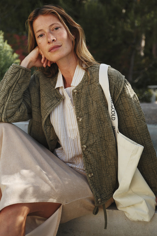 QUILTED COTTON JACKET 1