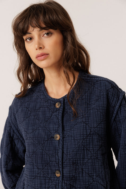 QUILTED COTTON JACKET 1