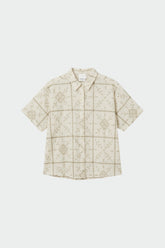 MIA PERFORATED-EMBROIDERY SHIRT