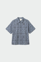 MIA PERFORATED-EMBROIDERY SHIRT