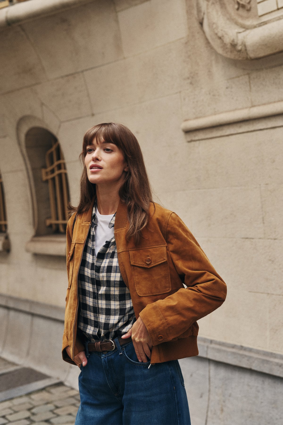 CHECKED COTTON GAUZE SHIRT