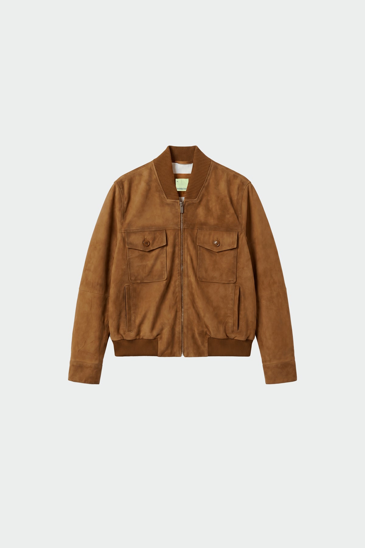 SUEDE BOMBER JACKET