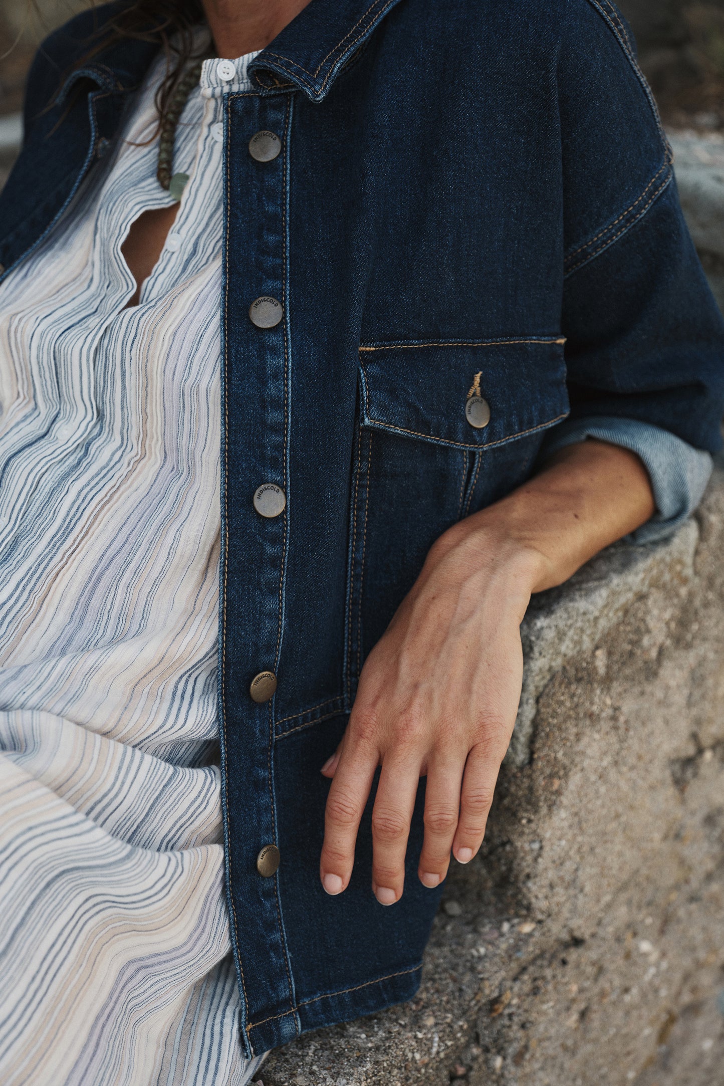 BOXY DENIM JACKET