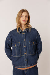 BOXY DENIM JACKET