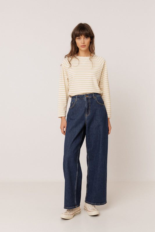 WIDE-LEG DENIM PANTS 1