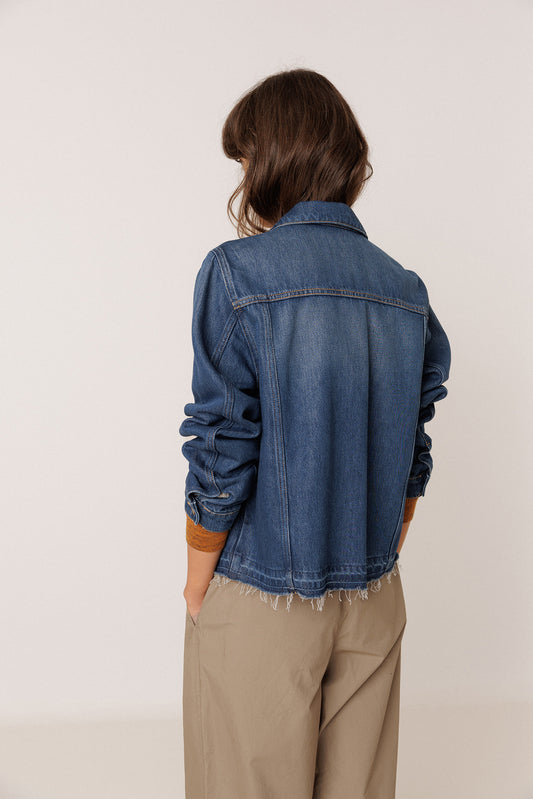 DENIM JACKET WITH LYOCELL 3