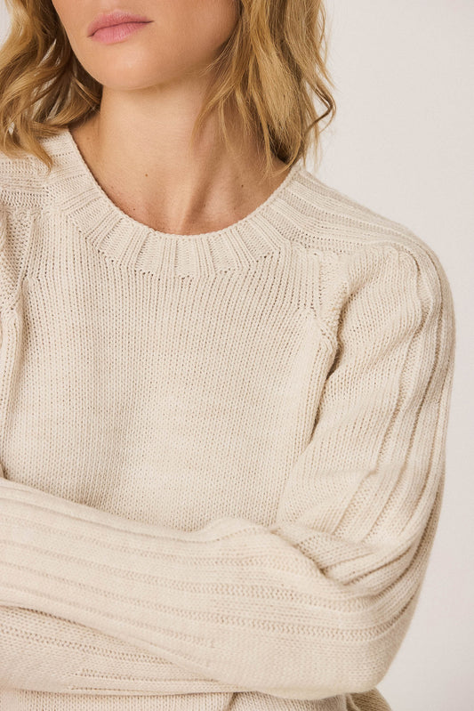 BASIC INVERTED-TEXTURE SWEATER 4