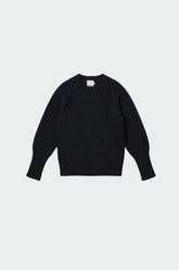 BASIC INVERTED-TEXTURE SWEATER