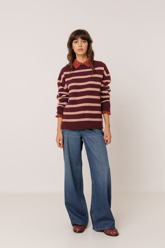 STRIPED SAILOR SWEATER 4