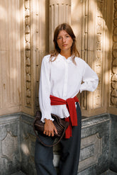 ROMANTIC DOUBLE-GAUZE SHIRT