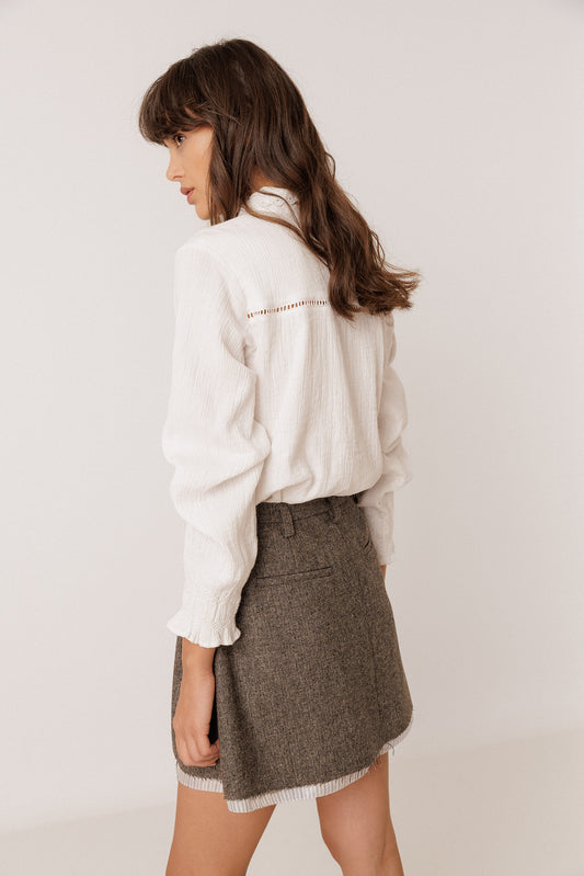 ROMANTIC DOUBLE-GAUZE SHIRT 2