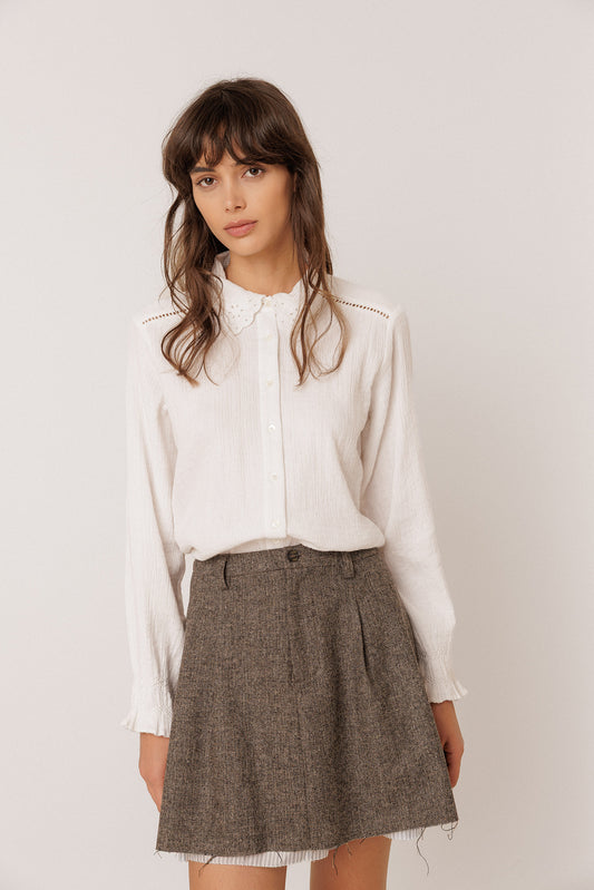 ROMANTIC DOUBLE-GAUZE SHIRT 3