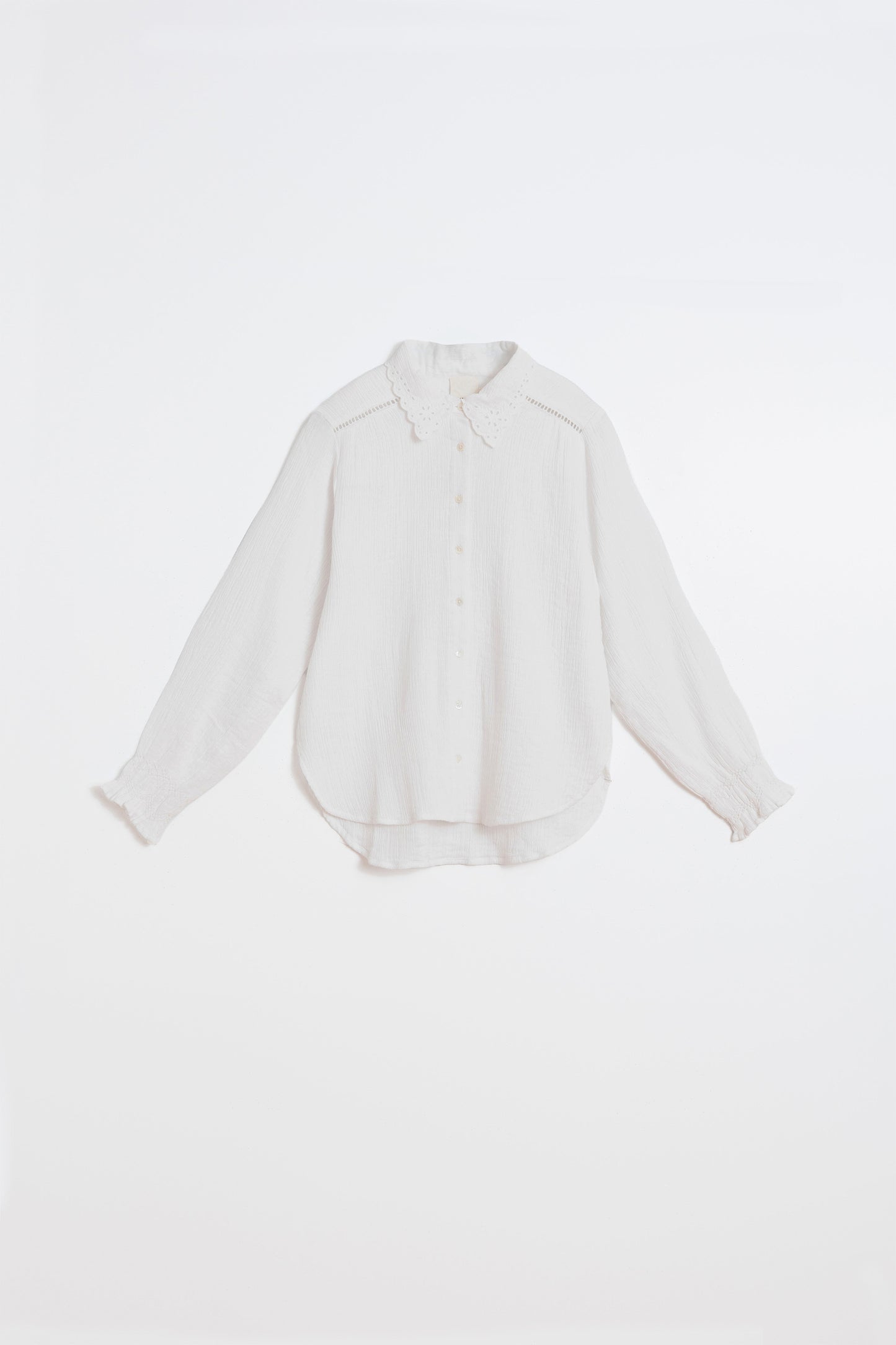 ROMANTIC DOUBLE-GAUZE SHIRT