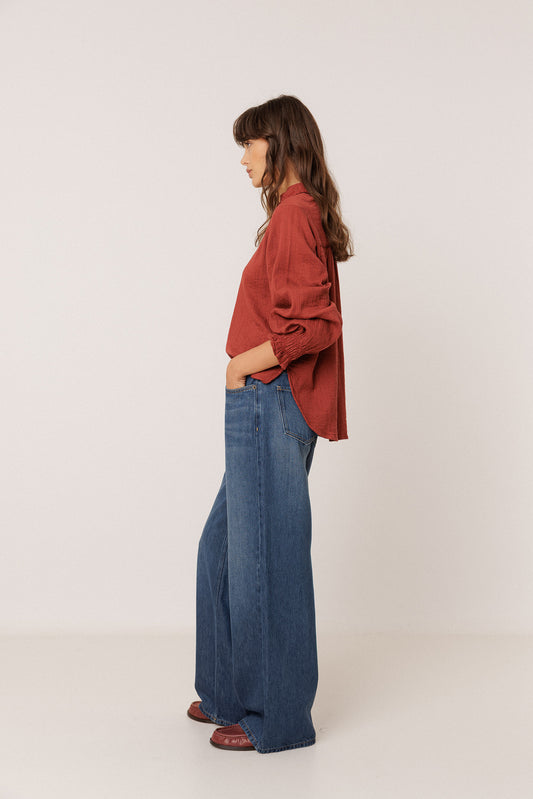 ROMANTIC DOUBLE-GAUZE SHIRT 3