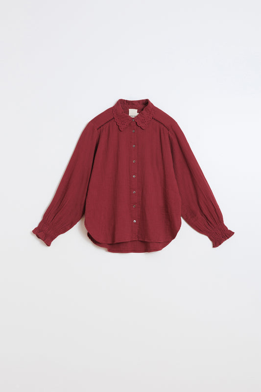 ROMANTIC DOUBLE-GAUZE SHIRT 6