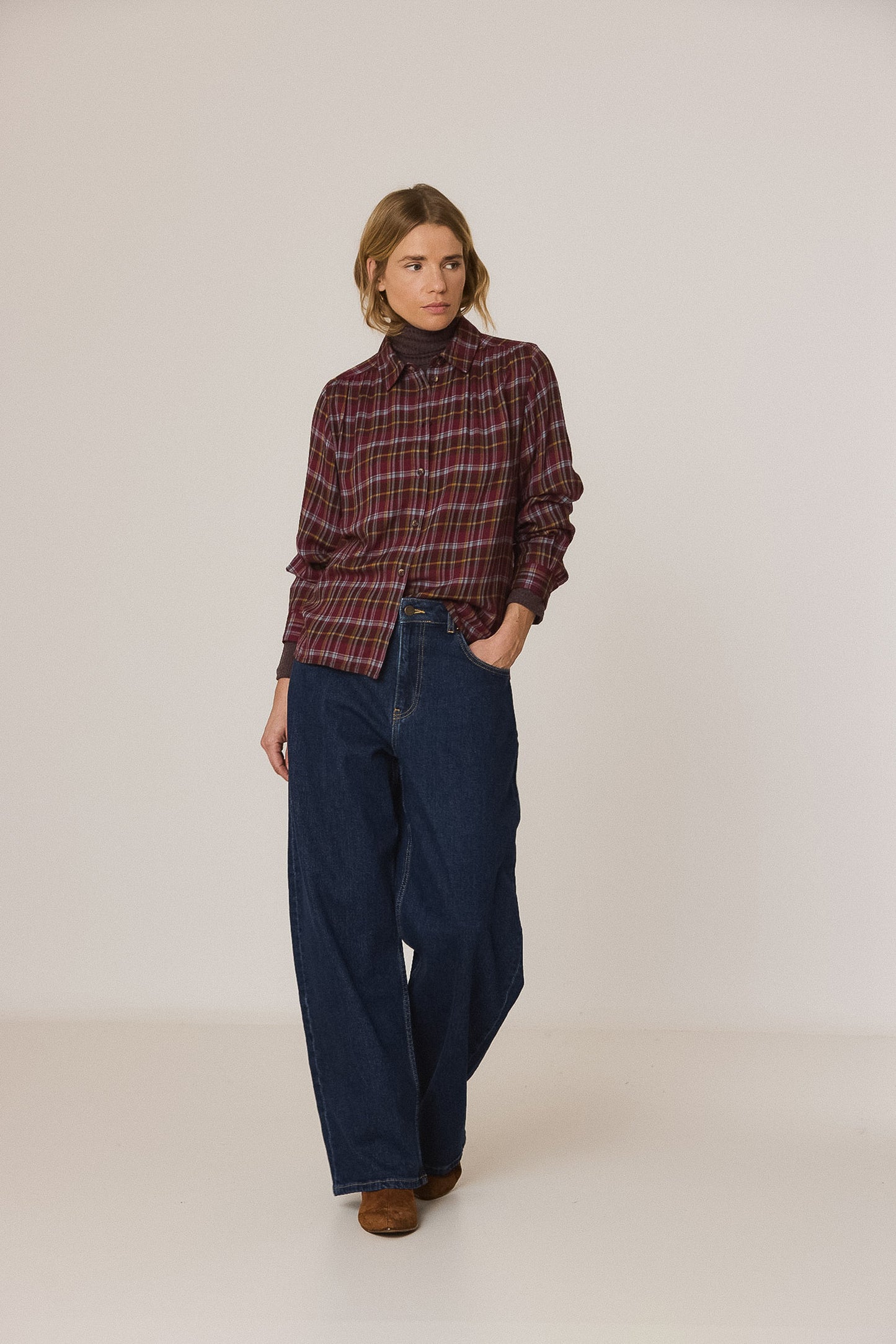 MULTICOLOR CHECKERED SHIRT