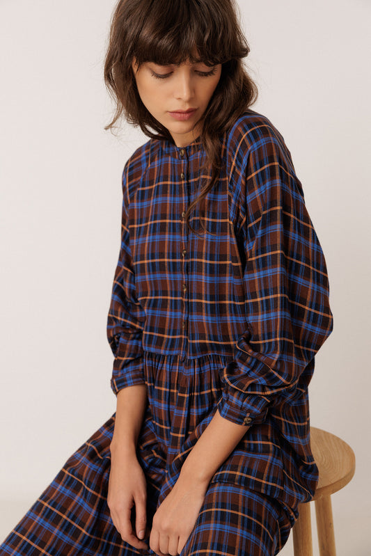 MULTICOLOR CHECKERED DRESS 2