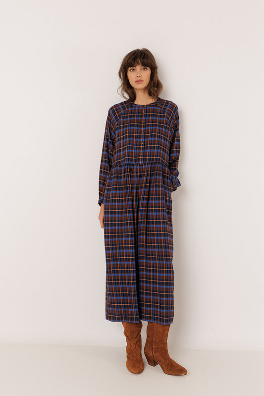 MULTICOLOR CHECKERED DRESS 3