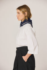 EMBROIDERED KERCHIEF