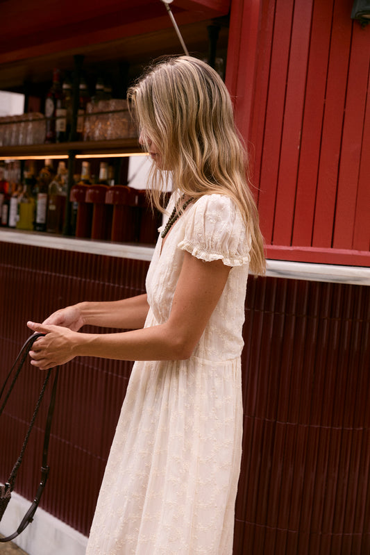 EMBROIDERED MIDI DRESS 3