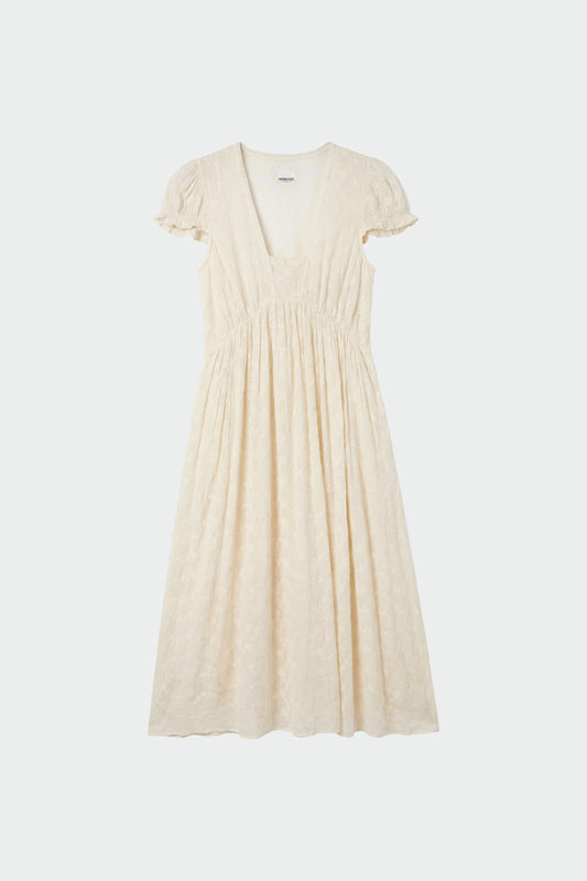 EMBROIDERED MIDI DRESS 6