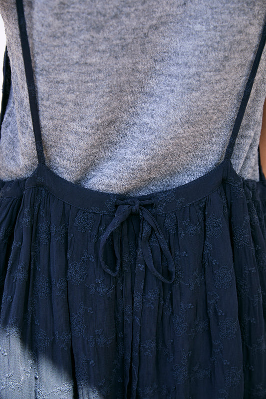 EMBROIDERED APRON DRESS 4